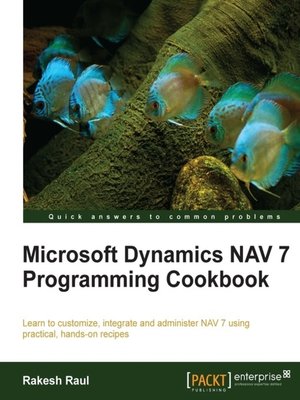 cover image of Microsoft Dynamics NAV 7 Programming Cookbook